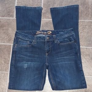 Small flare jeans